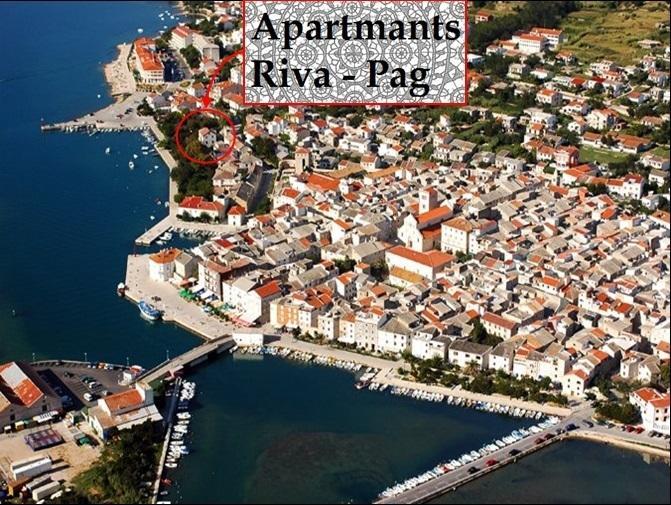 Apartments Riva Pag Town Oda fotoğraf